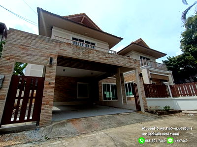 Houses for sale Bang Kruai Nonthaburi : For SALE- Baan Nontsee 5 89.9 Sqm. 3 Bedroom RamaV-NakronIn Road MRT Yeak Tiwanon.