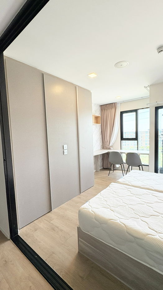 picture Condo for Rent Kave TU 🏢 Khlong Luang, Pathum Thani ✨ Free housekeeping every month 📩 Contact Line : looksoh.  (owner direct) - 2/9