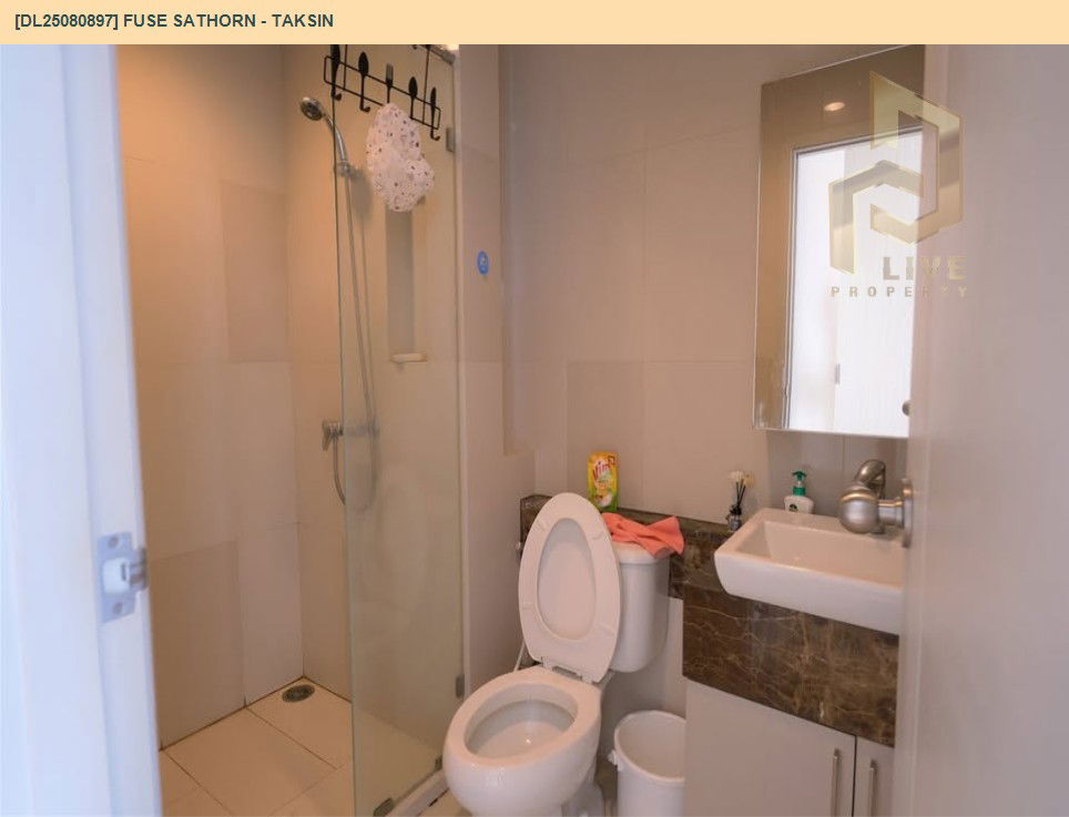 picture DL25080897 Condo for rent, Fuse Sathorn - Taksin near BTS Wongwian Yai, ready to move in, call urgently 0656133286 LineID @655ebbvc - 9/17
