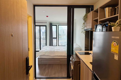 📌 For Rent Condo THE ORIGIN RAMINTRA 83 STATION Building B, Floor 8,Studio, Room size 23 sqm