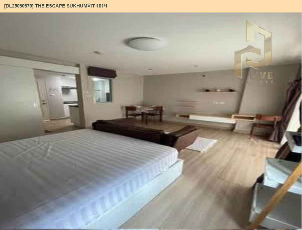 picture DL25080879 Condo for rent, The Escape Sukhumvit 101/1 near BTS Punnawithi, ready to move in, call urgently 0656133286 LineID @655ebbvc - 4/6