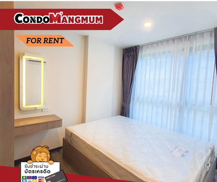 🔥🔥Room for rent, near BTS On Nut, 5 minutes, "The Origin Onnut" in the heart of Sukhumvit, with shuttle bus, convenient travel, lots of food 🔥🔥.