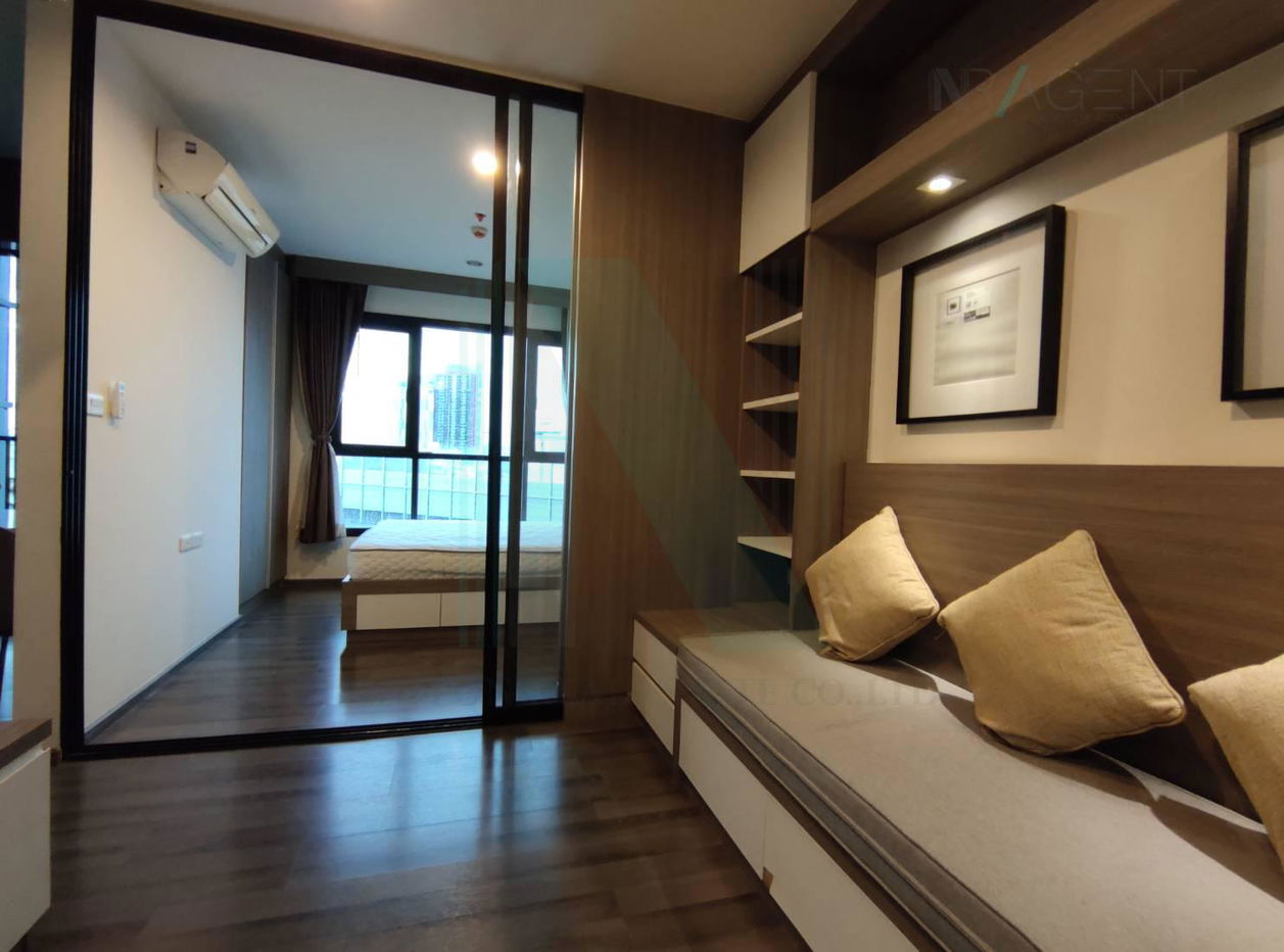 picture 🔺 For Rent Condo THE BASE PARK WEST SUKHUMVIT 77 Building 1, Floor 6,1 bed room, Room size 26.00 sqm - 7/8