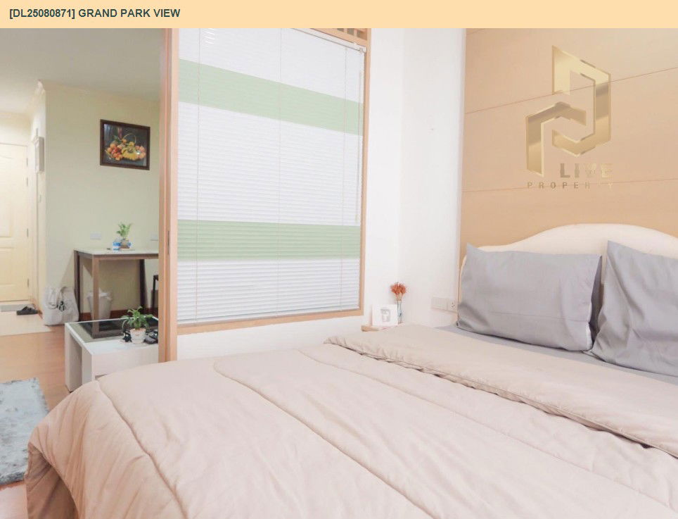 picture DL25080871 Condo for rent, Grand Park View near MRT เพชรบุรี, ready to move in, call urgently 0656133286 LineID @655ebbvc - 3/12