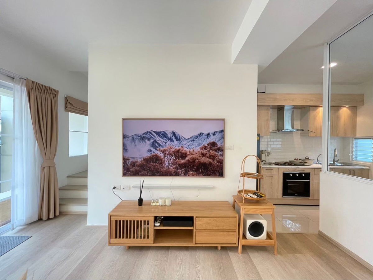 picture LD1-195    Townhome for Rent Indy Bangna Ramkhamhaeng 2 Size 27.4 sq.w. Beautiful, luxurious built-in decorations, move-in ready @rdsluxury - 2/20