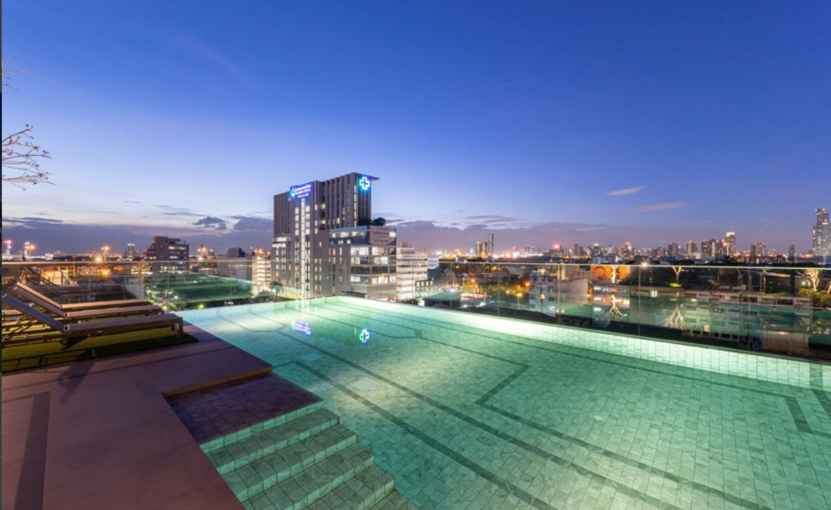 picture Sales Plum Condo Sukhumvit 62, Brand new room, ready to move-in, fully furnished, close to BTS and Express way - 10/14