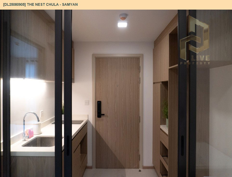 picture DL25080905 Condo for rent, The Nest Chula - Samyan near MRT สามย่าน, ready to move in, call urgently 0656133286 LineID @655ebbvc - 9/12