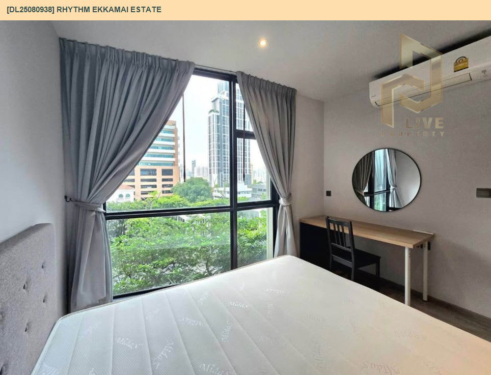 รูป DL25080938 ให้เช่าคอนโด ริธึ่ม เอกมัย เอสเตท (RHYTHM EKKAMAI ESTATE) ใกล้ BTS เอกมัย พร้อมเข้าอยู่ โทรด่วน 0638692663 LineID @534wlwof - รูปที่ 6/9