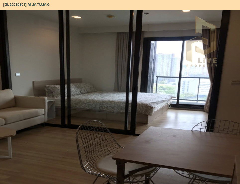 picture DL25080908 Condo for rent, M Jatujak near BTS Chatuchak park, ready to move in, call urgently 0656133286 LineID @655ebbvc - 4/8