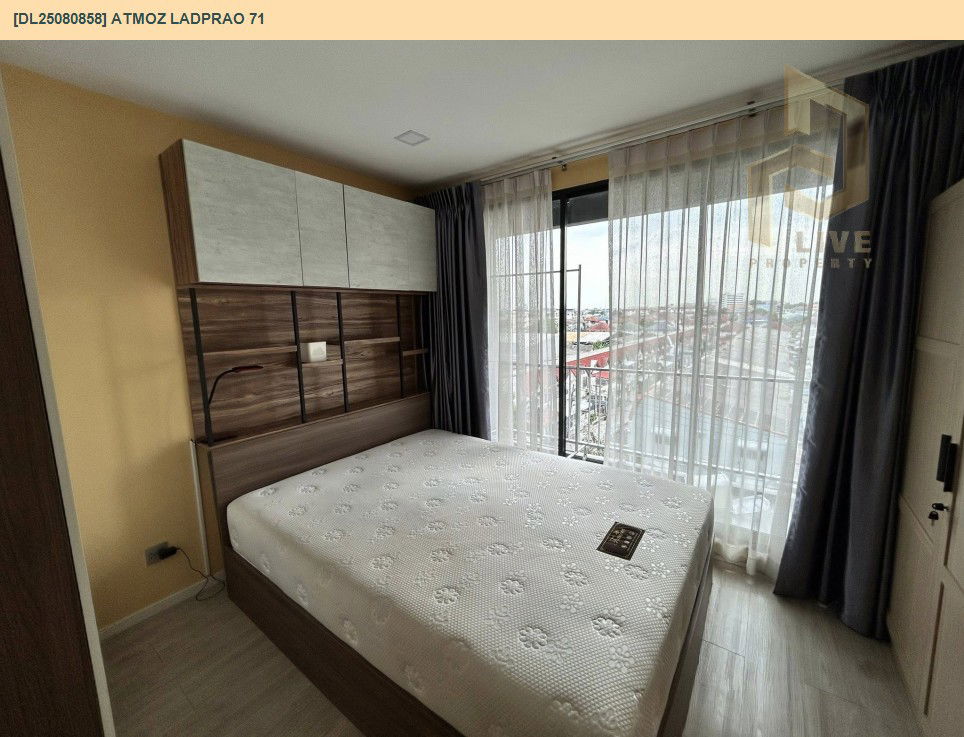 picture DL25080858 Condo for rent, Atmoz Ladprao 71 near BTS สายสีเหลือง ลาดพร้าว-สำโรง, ready to move in, call urgently 0656133286 LineID @655ebbvc - 3/17