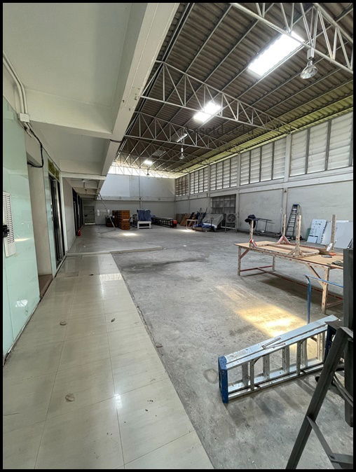 รูป AW561 ให้เช่าโกดังและออฟฟิศ พื้นที่ 200 ตร.ว. ย่านบางนา-ตราด ไฟ3 เฟส รถ10ล้อเข้าได้ - รูปที่ 2/9