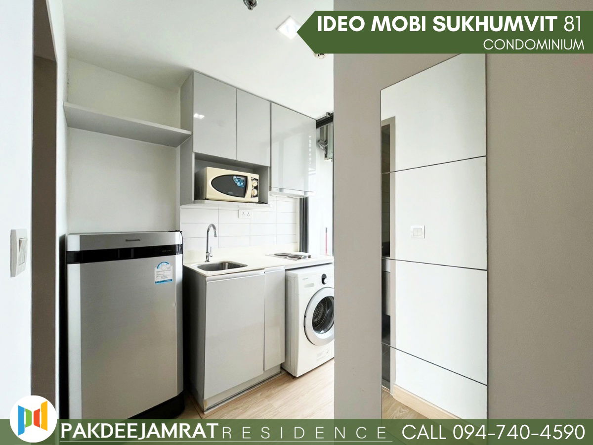 picture Rent Ideo Mobi Sukhumvi 81 1 bedroom 1 bathroom size 22 sq.m. 15,000 baht / month - 6/17