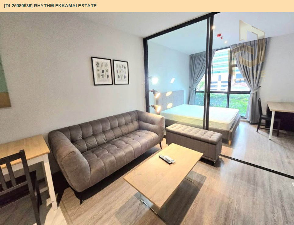 รูป DL25080938 ให้เช่าคอนโด ริธึ่ม เอกมัย เอสเตท (RHYTHM EKKAMAI ESTATE) ใกล้ BTS เอกมัย พร้อมเข้าอยู่ โทรด่วน 0638692663 LineID @534wlwof - รูปที่ 2/9