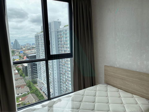 🔺 For rent condo THE LINE WONGSAWANG Building 1, Floor 22,2 bed room, Room size 49.00 sqm