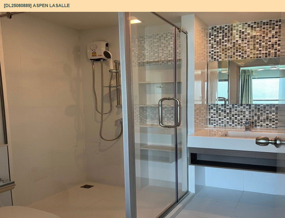 picture DL25080889 Condo for rent, Aspen Lasalle near MRT ศรีลาซาล, ready to move in, call urgently 0656133286 LineID @655ebbvc - 7/11
