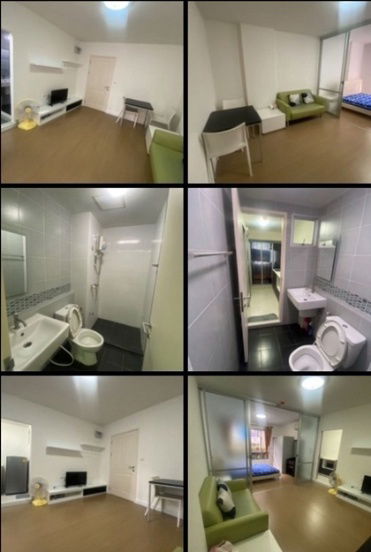 รูป ให้เช่า Dcondo Campus Resort ราชพฤกษ์ – จรัญฯ 13 ตึก B ชั้น 1 ของครบ มีเครื่องซักผ้า  - รูปที่ 3/3