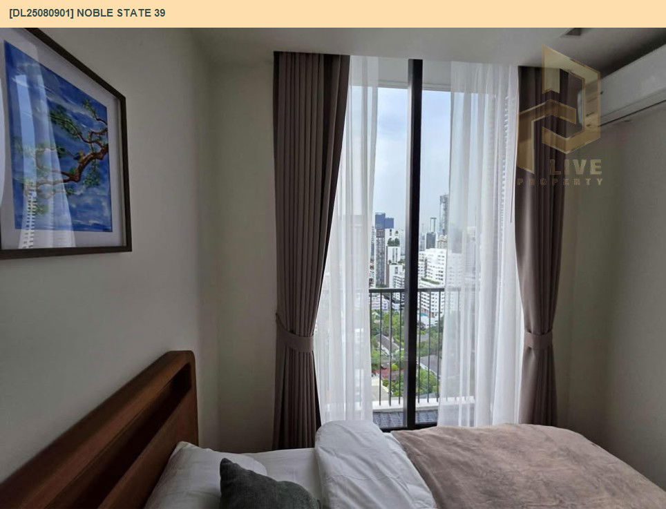 picture DL25080901 Condo for rent, NOBLE STATE 39 near BTS Phrom Phong, ready to move in, call urgently 0656133286 LineID @534wlwof - 8/23