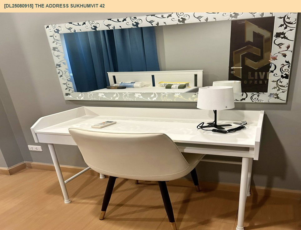 picture DL25080915 Condo for rent, The Address Sukhumvit 42 near BTS Ekkamai, ready to move in, call urgently 0656133286 LineID @655ebbvc - 4/12