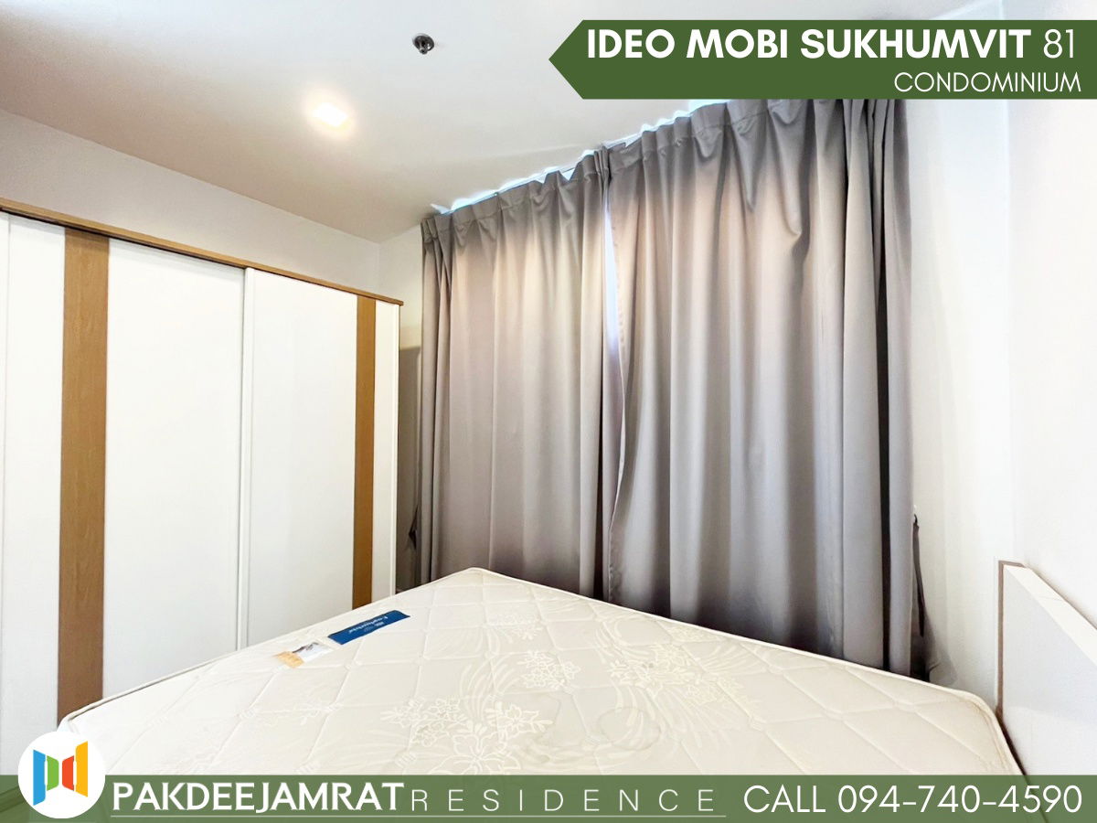 picture Rent Ideo Mobi Sukhumvi 81 1 bedroom 1 bathroom size 22 sq.m. 15,000 baht / month - 4/17