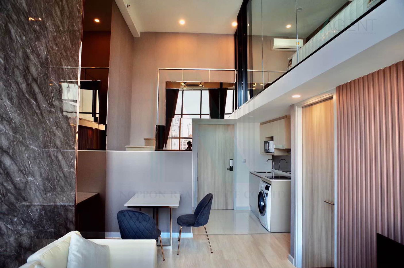 picture 🔺 For Rent Condo KNIGHTSBRIDGE PRIME SATHORN Building 1, Floor 24,Duplex 2 bed room, Room size 44.00 sqm - 8/8
