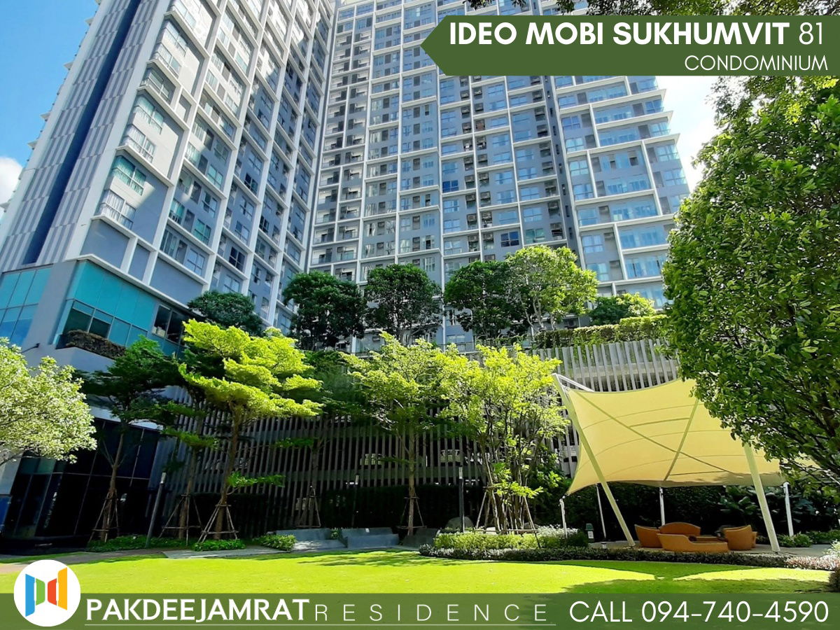picture Rent Ideo Mobi Sukhumvi 81 1 bedroom 1 bathroom size 22 sq.m. 15,000 baht / month - 9/17