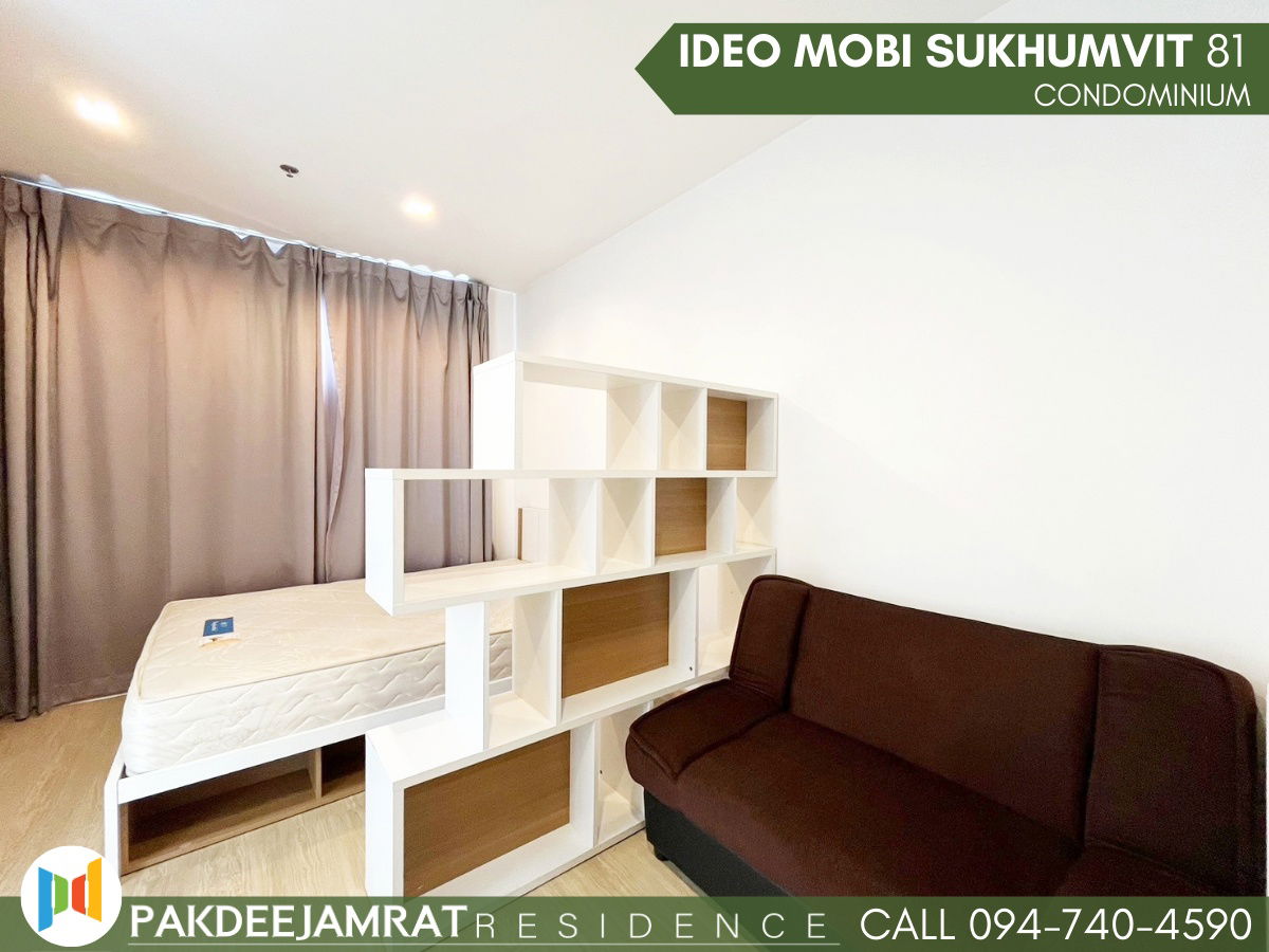 picture Rent Ideo Mobi Sukhumvi 81 1 bedroom 1 bathroom size 22 sq.m. 15,000 baht / month - 5/17