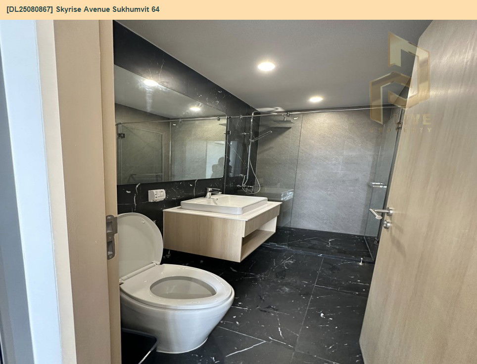 รูป DL25080867 ให้เช่าคอนโด สกายไรส์ อเวนิว สุขุมวิท 64 (Skyrise Avenue Sukhumvit 64) ใกล้ BTS ปุณณวิธี พร้อมเข้าอยู่ โทรด่วน 0638692663 LineID @534wlwof - รูปที่ 12/12