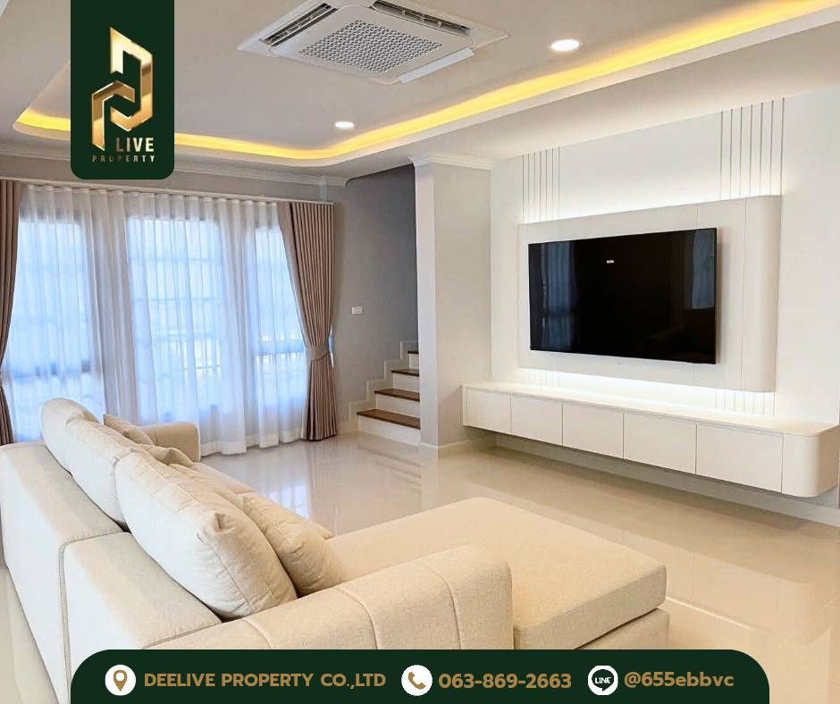 รูป DLH-0014 ขายบ้านเดี่ยว เซนโทร บางนา (Centro Bangna) พร้อมเข้าอยู่ โทรด่วน 0638692663 LineID@655ebbvc - รูปที่ 4/16