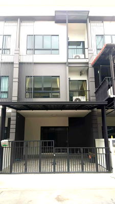 เช่าทาวน์โฮม ลำลูกกา ปทุมธานี : ให้เช่า ทาวน์โฮม 3 ชั้น โครงการติดถนนลำลูกกา คลอง5