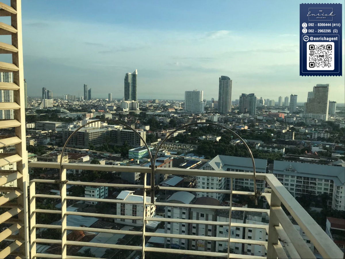 picture 💙For rent Villa Sathorn Condominium, new room, river view, BTS Krung Thonburi💙 Call 092-8366444 Dao // Line id: @enrichagent - 6/6