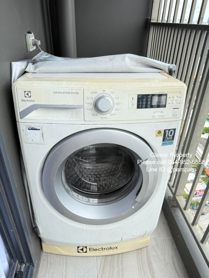 picture *** Condo for rent : C Ekkamai 1 Bedroom 2 Wardrobe  High floor Fully furnished No damage earthquake *** - 13/13