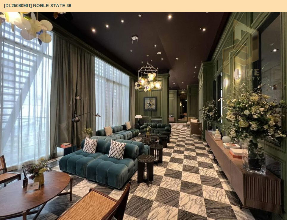picture DL25080901 Condo for rent, NOBLE STATE 39 near BTS Phrom Phong, ready to move in, call urgently 0656133286 LineID @534wlwof - 13/23