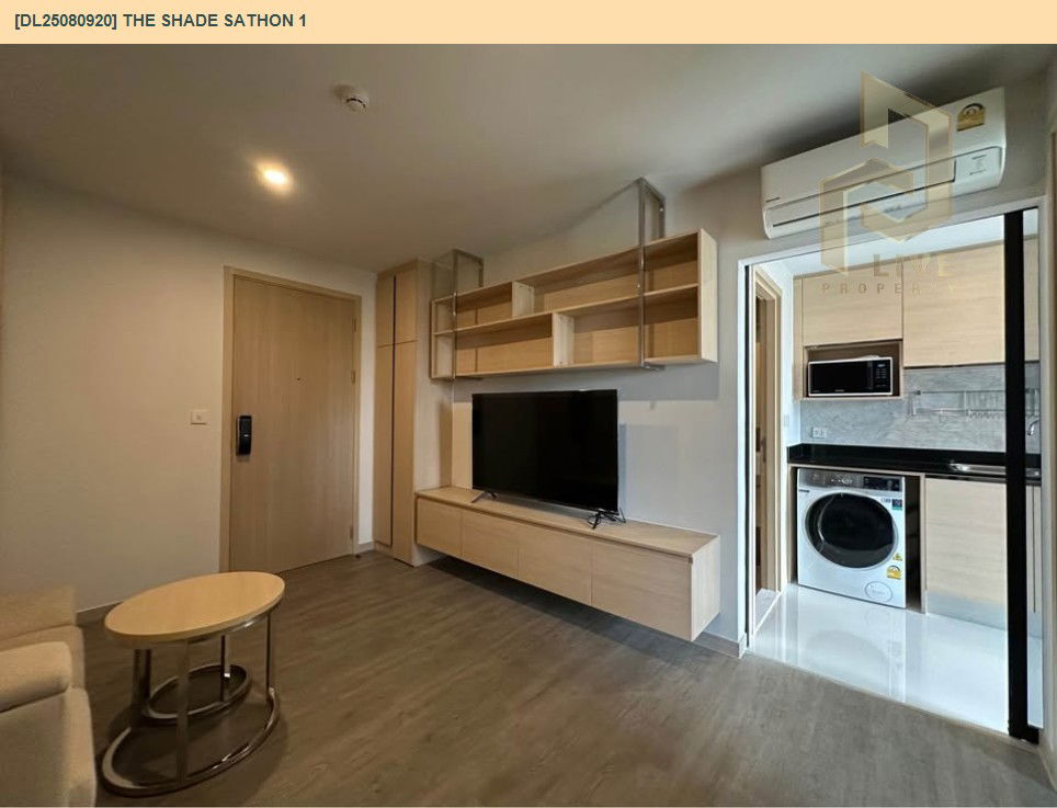 picture DL25080920 Condo for rent, THE SHADE SATHON 1 near MRT ลุมพินี, ready to move in, call urgently 0656133286 LineID @655ebbvc - 4/10
