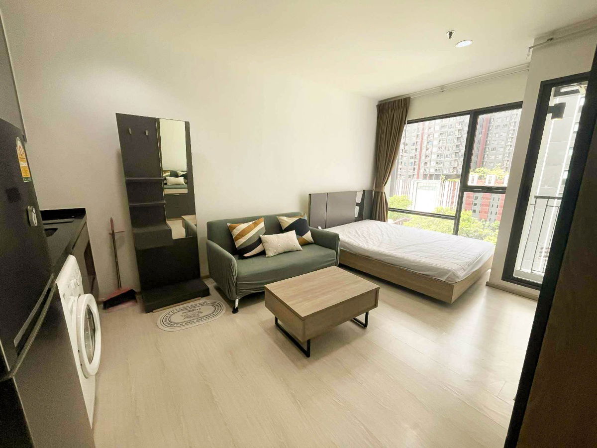รูป Rent 1 bed 1baht 24 sqm Rhythm Asoke 1 Condo Minimum contract 1 year contract we have many units here pls contact us Can Negoวิวสวน - รูปที่ 6/13
