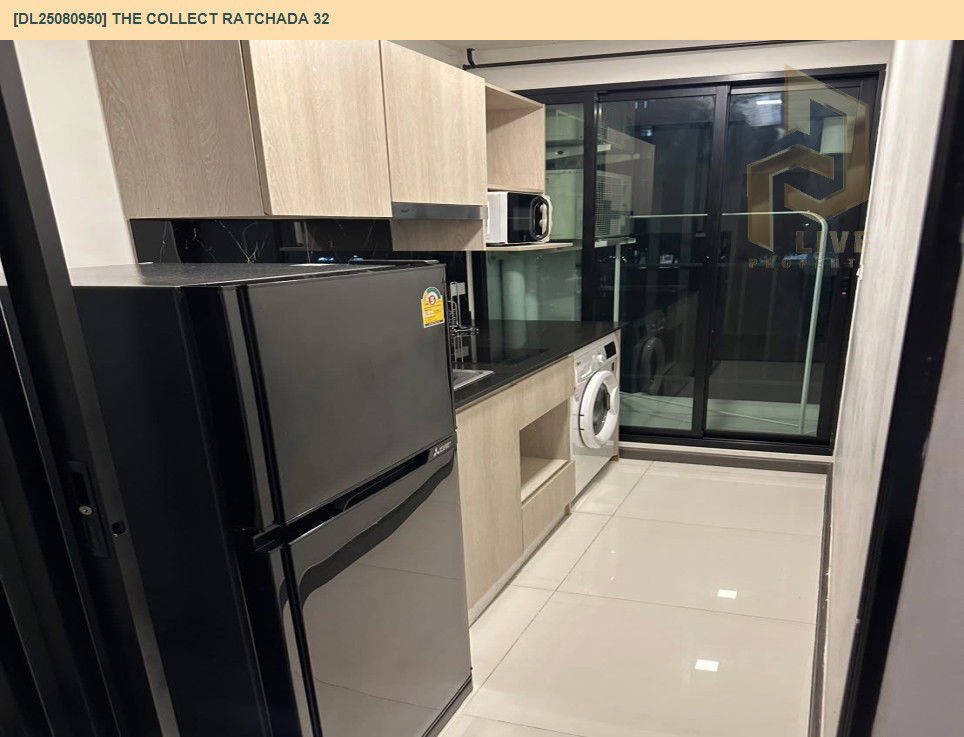 picture DL25080950 Condo for rent, The Collect Ratchada 32 near MRT ลาดพร้าว, ready to move in, call urgently 0656133286 LineID @655ebbvc - 6/7