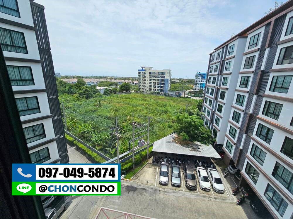 รูป Living Avenue ตึกD ชั้น6 บางแสน -------------ห้องมุม------------Tel 097-049-5874 (Line: @choncondo มี@ด้วย) - รูปที่ 13/15