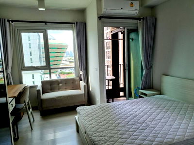 Condos for rent Charan Sanit Wong Road : 🔐#PT2408_103 🔐🌻9️⃣K.🔥🗓️𝐅𝐨𝐫 𝐑𝐞𝐧𝐭 (22.49 𝐬𝐪𝐦.1𝐛𝐞𝐝, 1𝐛𝐚𝐭𝐡 )𝐂𝐡𝐚𝐩𝐭𝐞𝐫𝐎𝐧𝐞𝐒𝐡𝐢𝐧𝐞𝐁𝐚𝐧𝐠𝐩𝐨