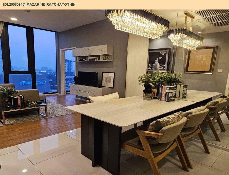 picture DL25080945 Condo for rent, Mazarine Ratchayothin near BTS Ratchayothin, ready to move in, call urgently 0656133286 LineID @655ebbvc - 4/16