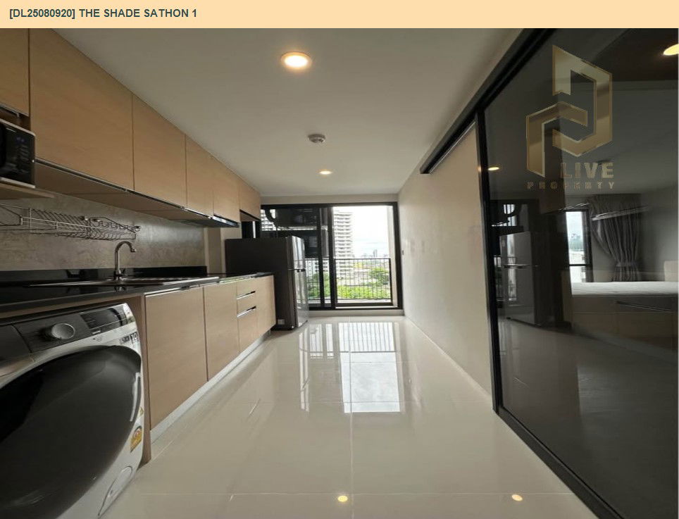 picture DL25080920 Condo for rent, THE SHADE SATHON 1 near MRT ลุมพินี, ready to move in, call urgently 0656133286 LineID @655ebbvc - 7/10