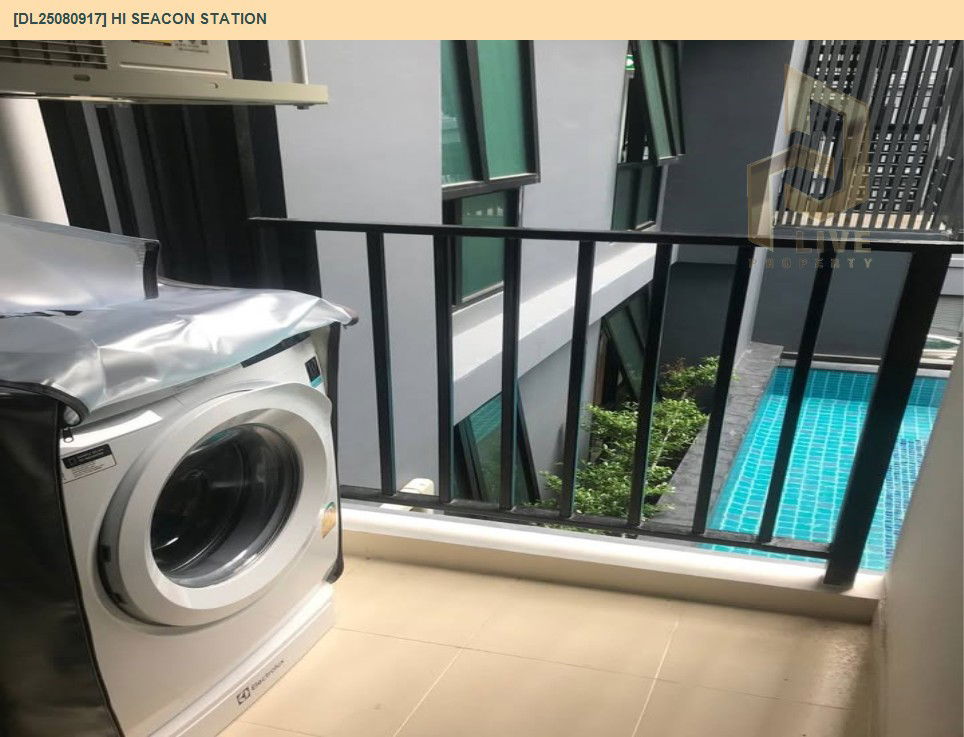 picture DL25080917 Condo for rent, HI Seacon Station near BTS Punnawithi, ready to move in, call urgently 0656133286 LineID @534wlwof - 6/7