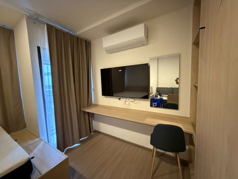 ✨ New condo for rent at The Muve Pradiphat, 500 meters from BTS Saphan Khwai. Available September 7th.