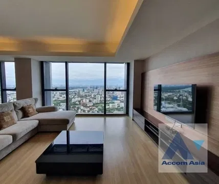 🔼🔽 AccomA 📩  Luxury condo with panoramic views and contemporary design in Sathorn (AA13507)