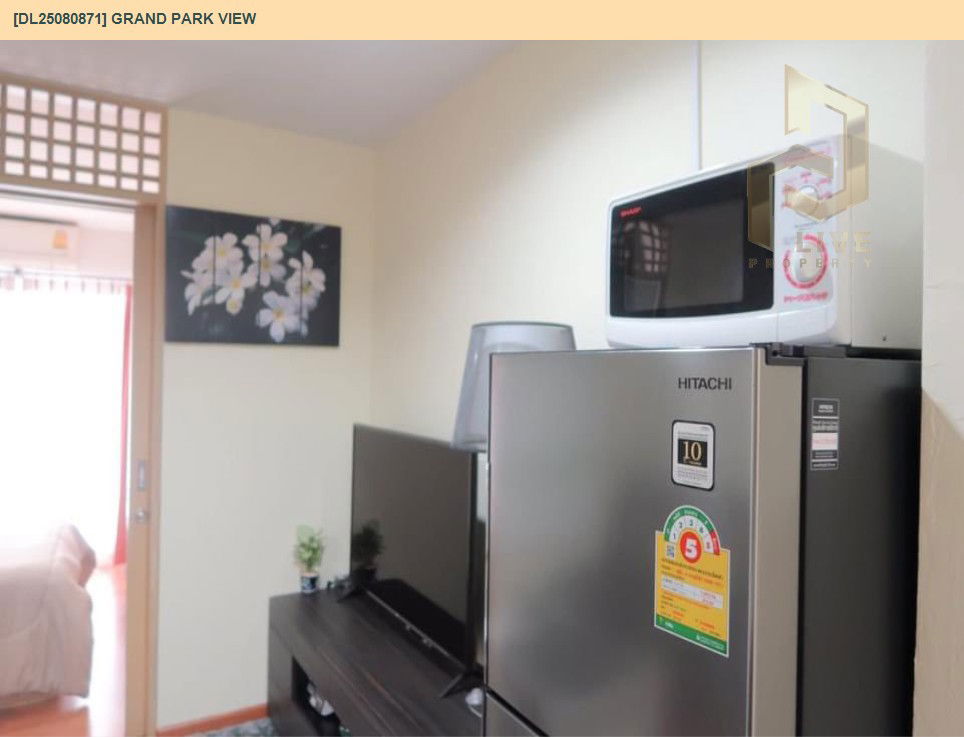 picture DL25080871 Condo for rent, Grand Park View near MRT เพชรบุรี, ready to move in, call urgently 0656133286 LineID @655ebbvc - 9/12