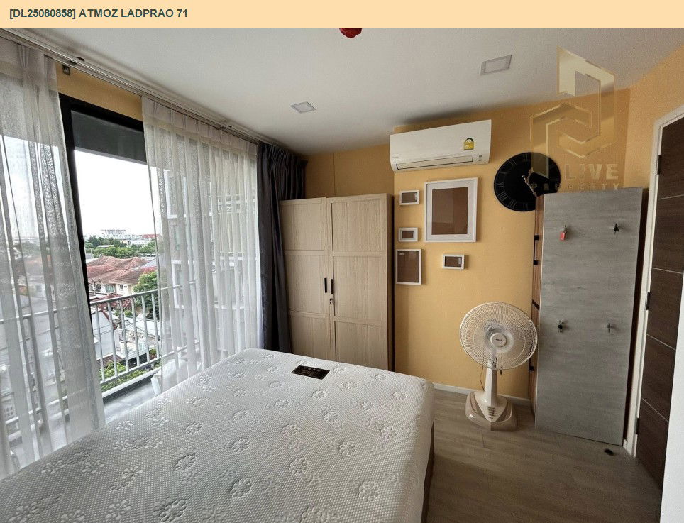 picture DL25080858 Condo for rent, Atmoz Ladprao 71 near BTS สายสีเหลือง ลาดพร้าว-สำโรง, ready to move in, call urgently 0656133286 LineID @655ebbvc - 17/17