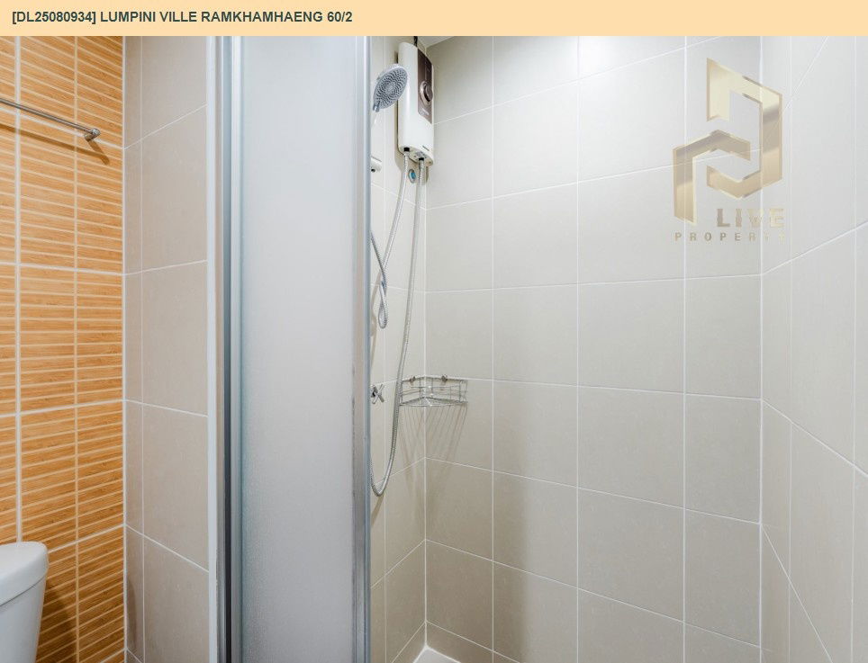picture DL25080934 Condominium for sale Lumpini Ville Ramkhamhaeng 60/2  ready to move in. Call urgently 0638692663 LineID@655ebbvc - 18/21