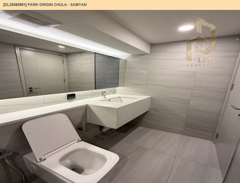 picture DL25080881 Condo for rent, PARK ORIGIN CHULA - SAMYAN near MRT หัวลำโพง, ready to move in, call urgently 0656133286 LineID @655ebbvc - 10/18