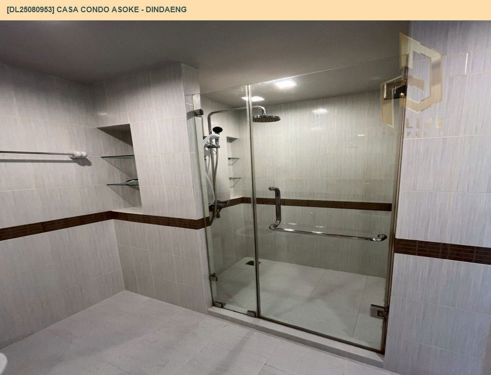 picture DL25080953 Condo for rent, Casa Condo Asoke - Dindaeng near MRT พระราม 9, ready to move in, call urgently 0656133286 LineID @534wlwof - 13/13