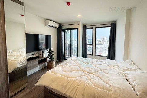 🎉 For Rent Condo THE ORIGIN RAMINTRA 83 STATION Building B, Floor 8,Studio, Room size 23 sqm