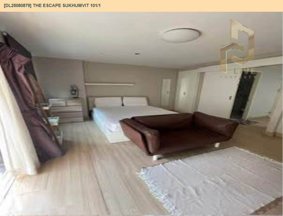 picture DL25080879 Condo for rent, The Escape Sukhumvit 101/1 near BTS Punnawithi, ready to move in, call urgently 0656133286 LineID @655ebbvc - 2/6