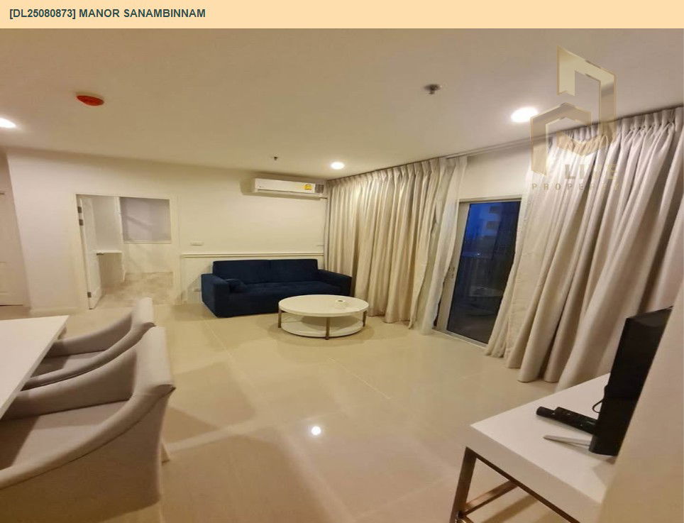 picture DL25080873 Condo for rent, Manor Sanambinnam near MRT สะพานพระนั่งเกล้า, ready to move in, call urgently 0656133286 LineID @655ebbvc - 2/10